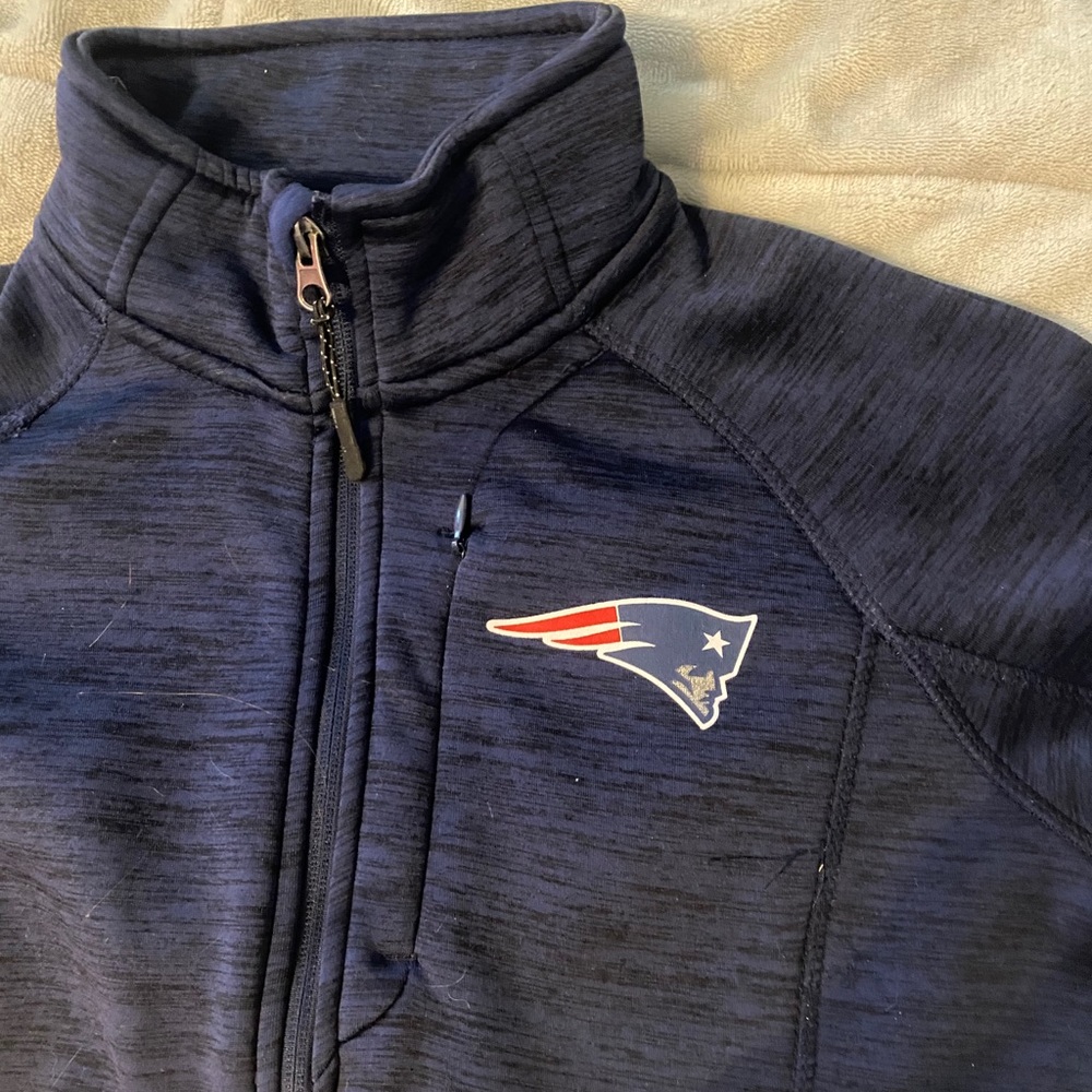 New England Patriots zip up jacket